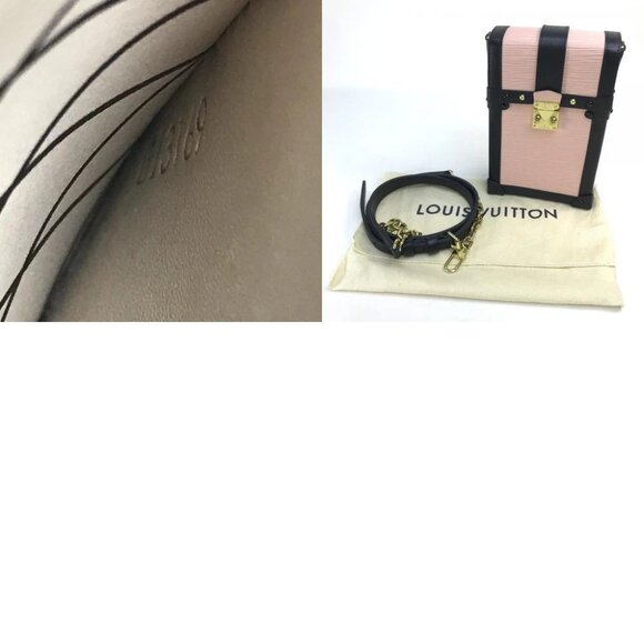 LOUIS VUITTON M67872 Epi Pochette-Trunk Vertical Shoulder Bag Cross body Leather - Picture 8 of 12